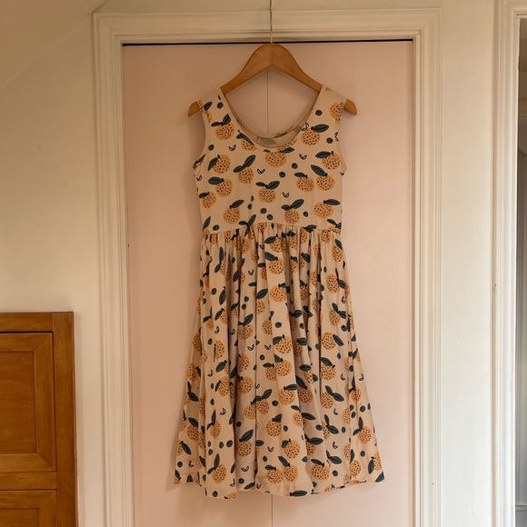 EUC alice and ames ballet tank dress - size 10 - fruity harvest - Picture 4 of 5